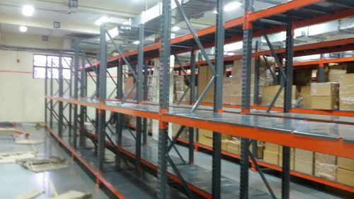 Warehouses Gray Storage Rack Manufacturers In Delhi