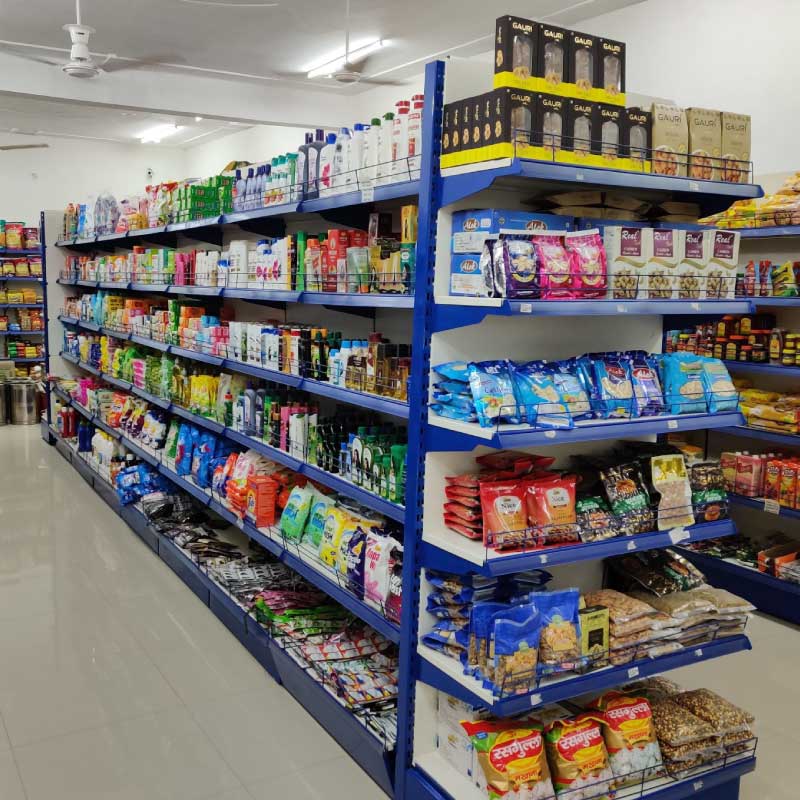 Grocery Store Rack Manufacturers In Delhi